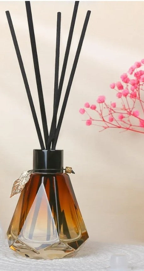 Home Reed Diffuser *Amber* (Brown Design)